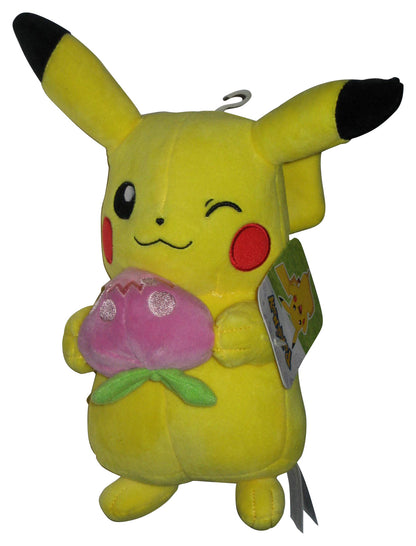 Pokemon Pikachu with Pecha Berry (2022) Jazwares Toy Plush