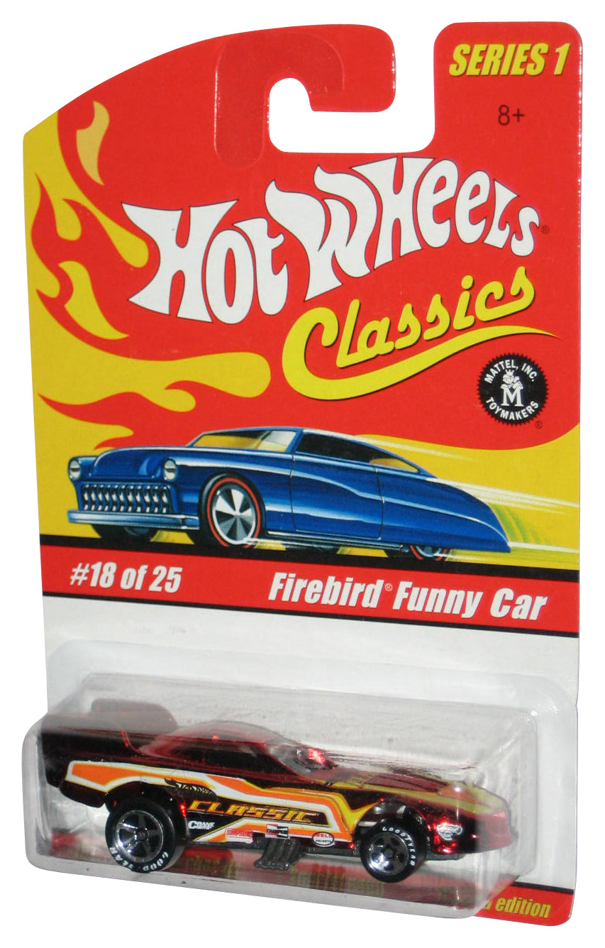 Hot Wheels Classics Series 1 (2004) Red Firebird Funny Car Toy #18/25