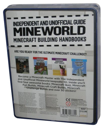 Minecraft Independent & Unofficial Guide Mineworld Building Book & Sticker Tin Box Set