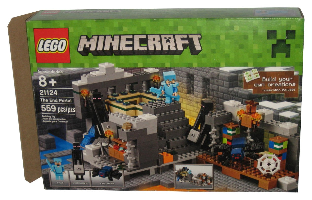 LEGO Minecraft The End Portal Building Toy Set 21124 - (100% Complete!)