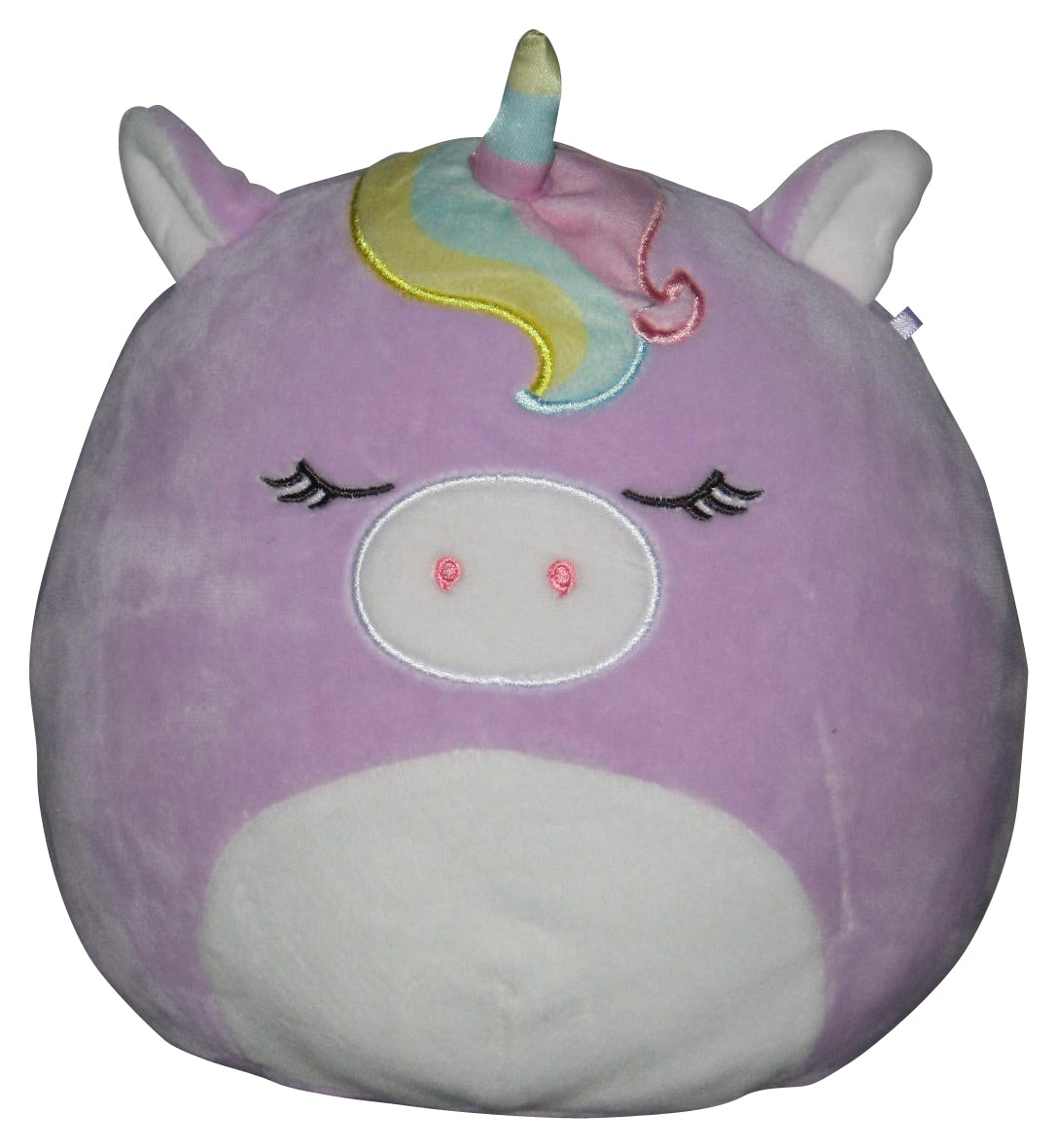Squishmallos Silvia The Unicorn 10-Inch Kelly Purple Toy Plush