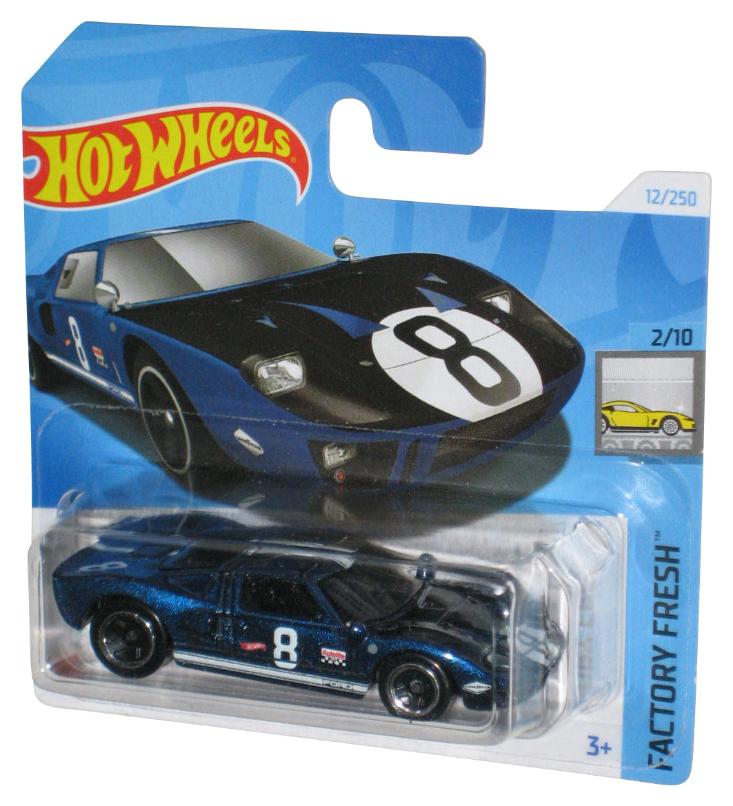 Hot Wheels Factory Fresh 2/10 (2021) Blue Ford GT40 Toy Car 12/250 - (Short Card)