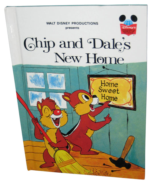Disney Chip And Dale's New Home Hardcover Book - (Wonderful World of Reading)
