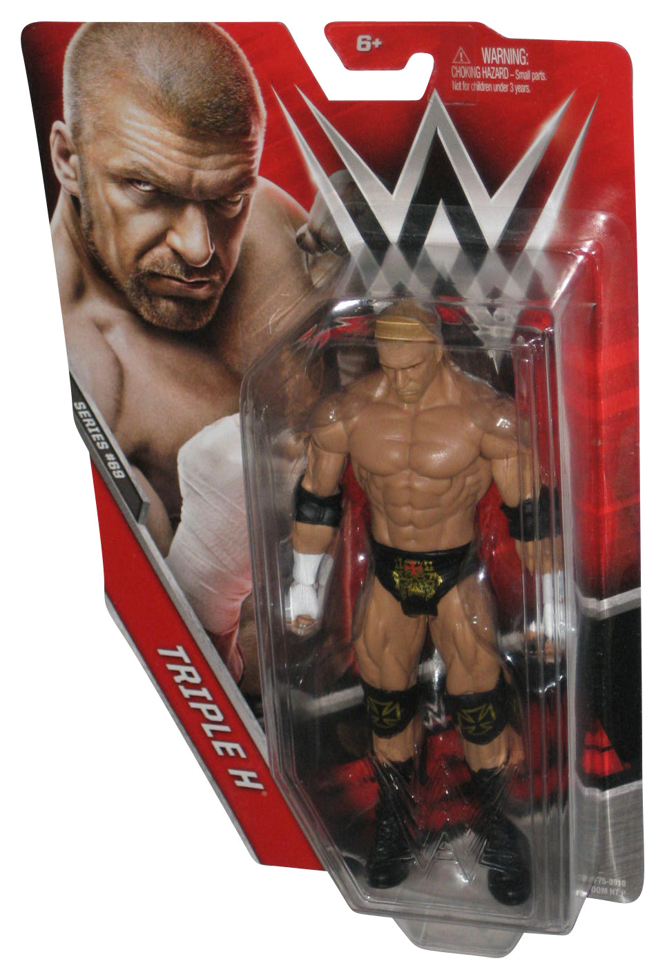 WWE Wrestling Series 69 Triple H (2016) Mattel Action Figure - (Plastic Loose From Card)