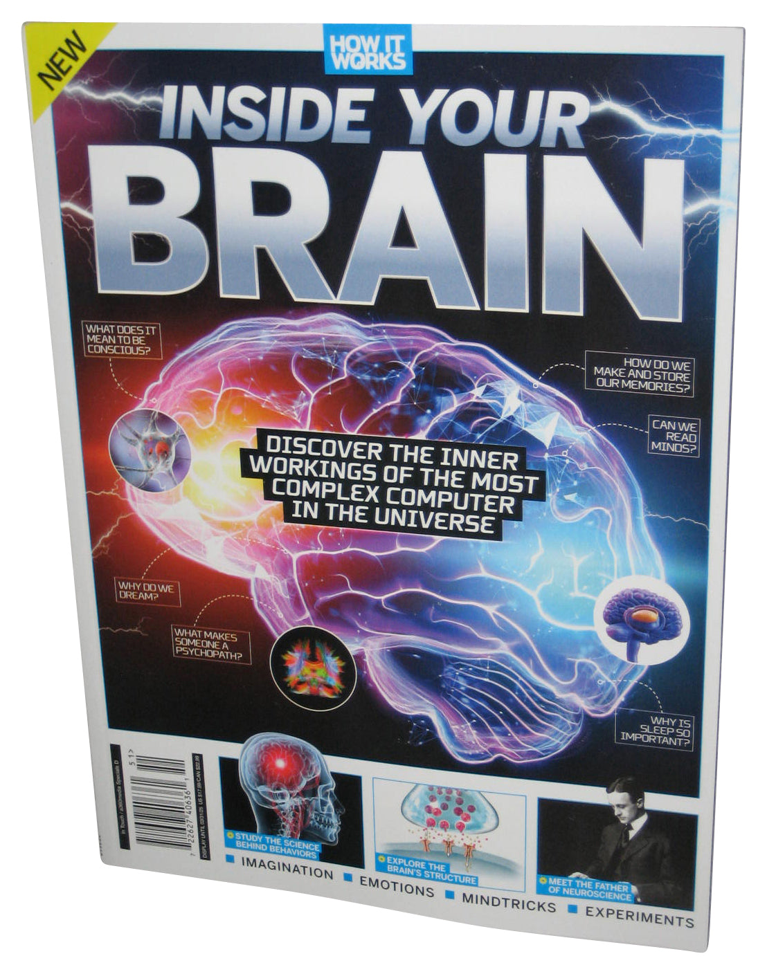 How It Works Inside Your Brain (2025) Magazine Book - (Discover The Inner Workings of The Most Complex Computer In The Universe)