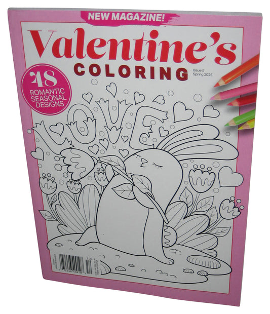 Valentine's Coloring Book - (48 Romantic Seasonal Designs)