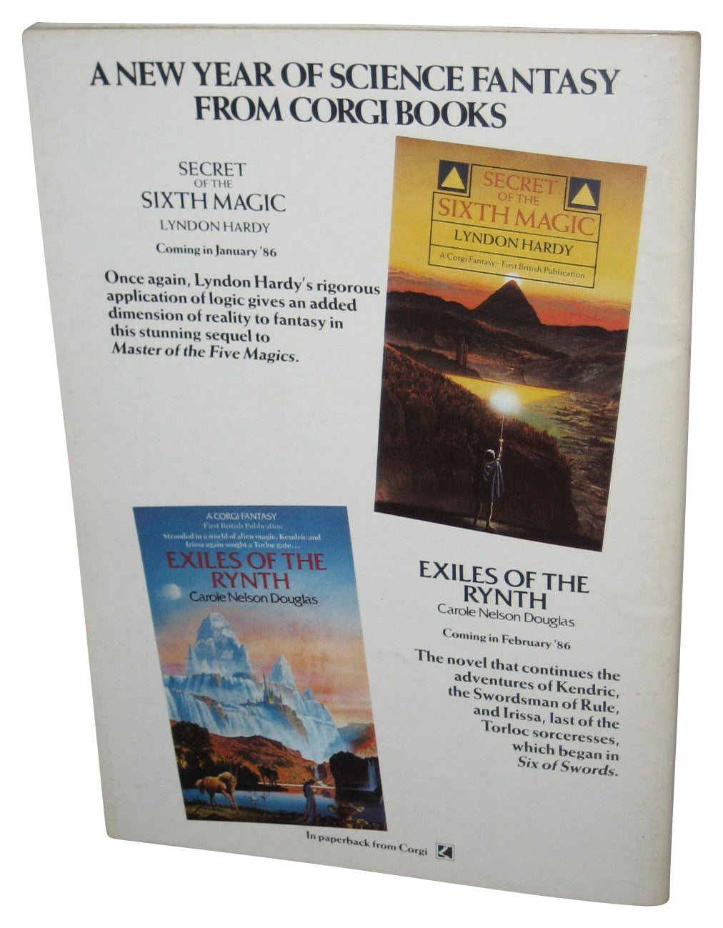 Fantasy Tales In The X-Ray (1985) Winter Vol. 8 No. 15 Paperback Book - (Fritz Leiber)