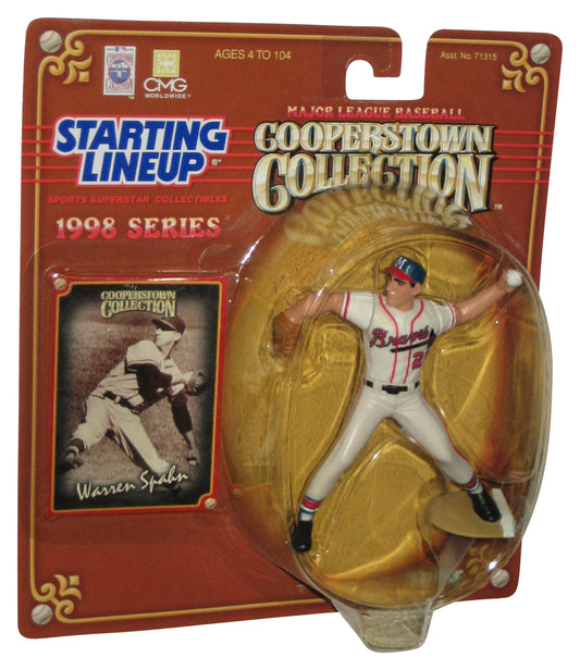 MLB Baseball Warren Spahn (1999) Kenner Cooperstown Starting Lineup Figure