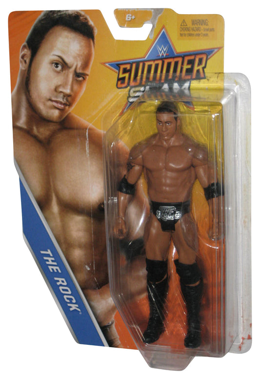 WWE Summer Slam The Rock (2016) Mattel Action Figure - (Plastic Loose From Card)