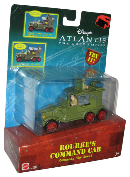 Disney Atlantis The Lost Empire (2000) Mattel Rourke's Command Car Toy Car