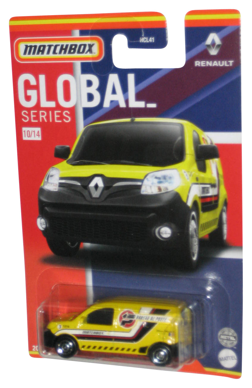 Matchbox Global Series (2021) Yellow Renault Kangoo Express Toy Can 10/14