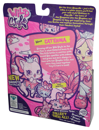 Shopkins Caterina Glitzy Dancers Tribe Wild Style Toy Figure w/ Exclusive Mini Fluffy Shoppet