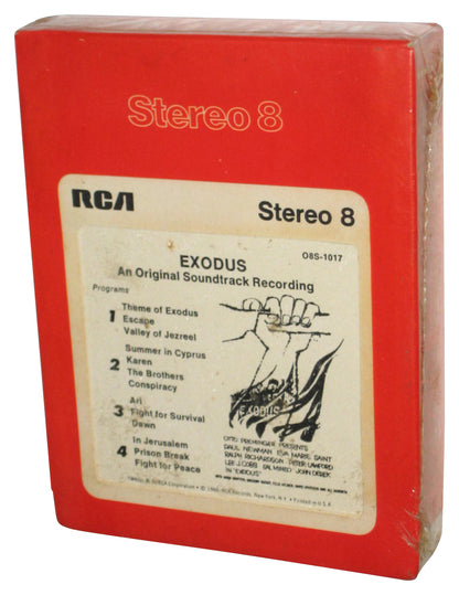 Exodus Original Soundtrack Ernest Gold (1960) RCA 8-Track Audio Stereo Tape
