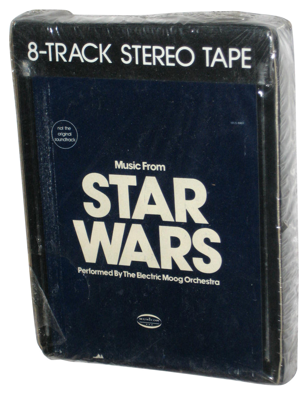 Music From Star Wars Musicor Records 8-Track Audio Stereo Tape