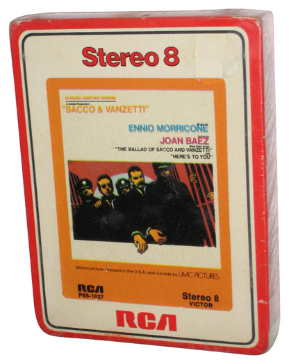 Sacco & Vanzetti Motion Picture Original Soundtrack 8-Track Audio Stereo Tape