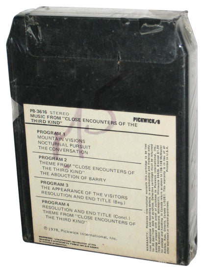 Music From Close Encounters of The Third Kind Pickwick (1978) 8-Track Audio Stereo Tape