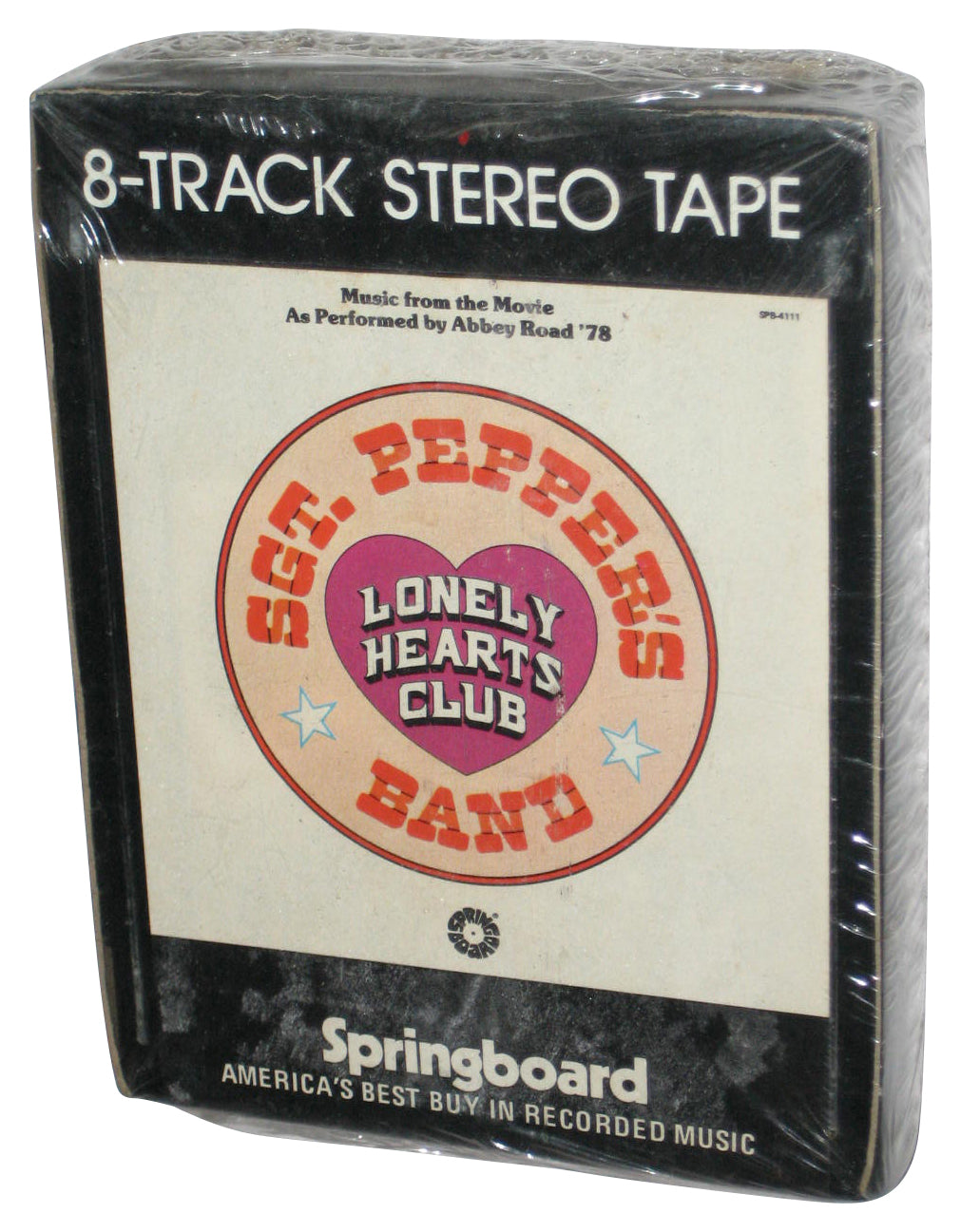 Sgt. Pepper's Band Lonely Hearts Club Springboard (1978) 8-Track Audio Stereo Tape