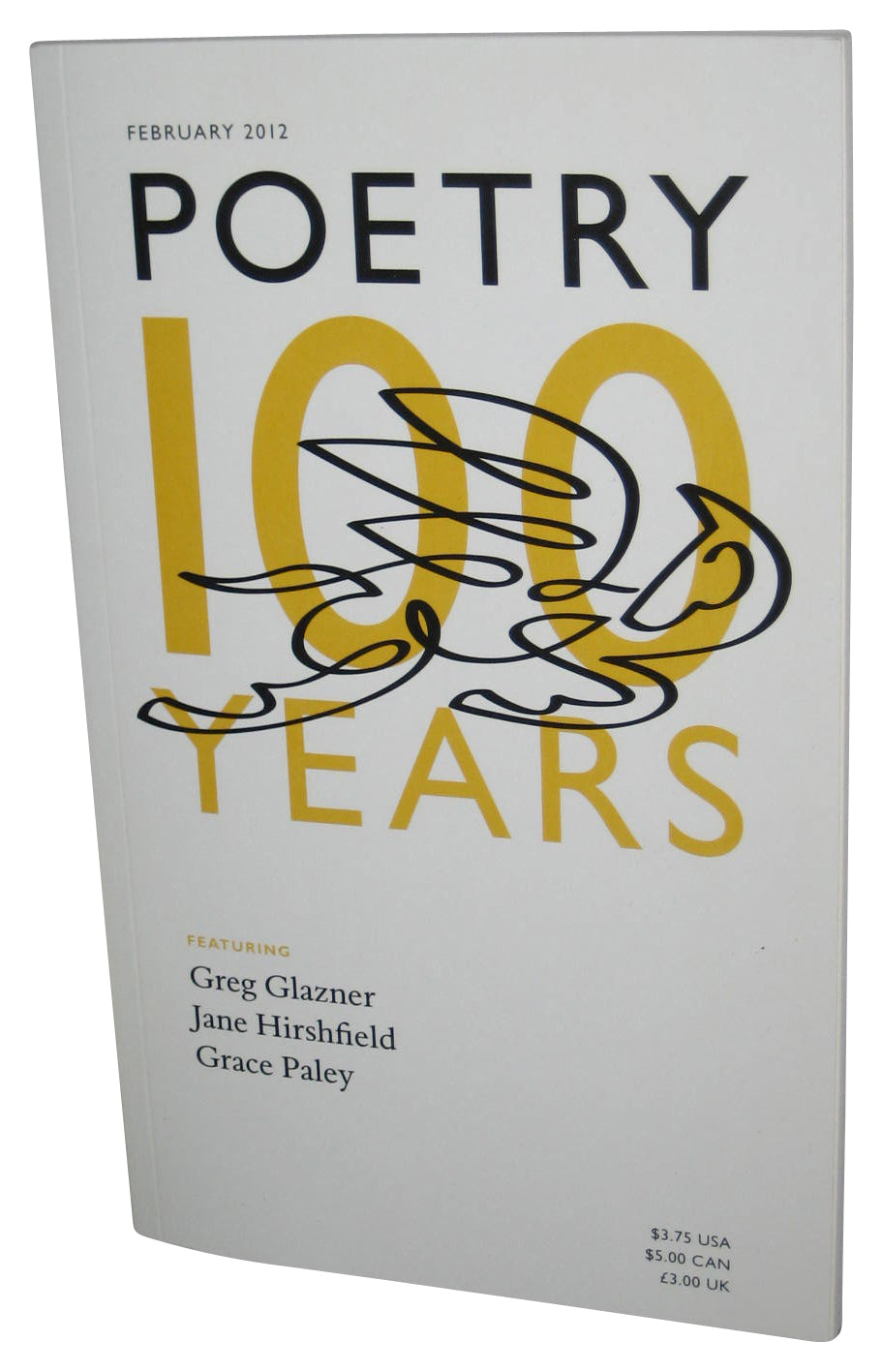 Poetry 100 Years February 2012 Paperback Magazine Book Volume 199 No. 5
