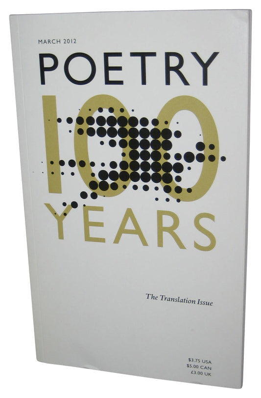 Poetry 100 Years March 2012 Paperback Magazine Book