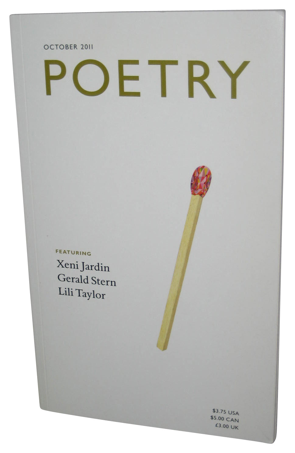 Poetry 100 Years October 2011 Paperback Magazine Book