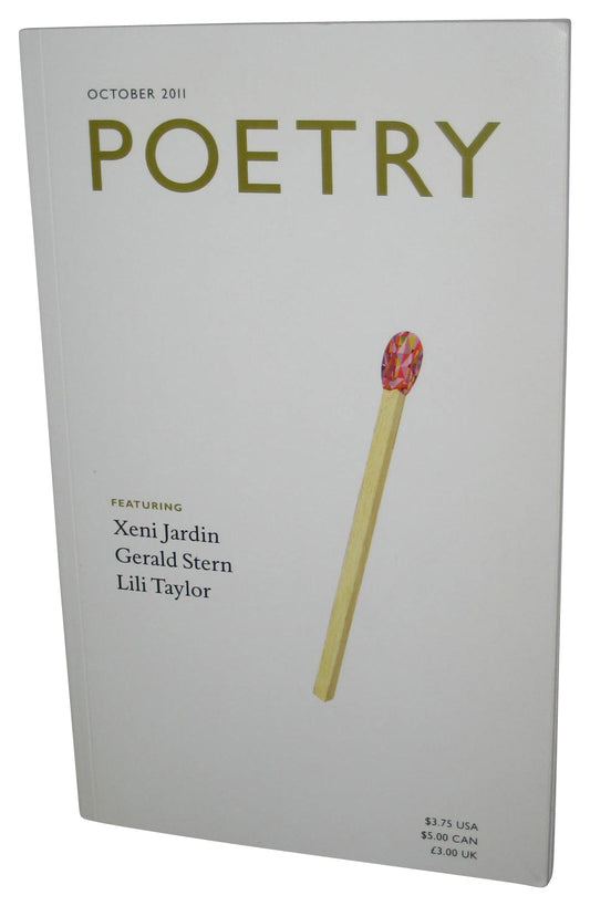 Poetry 100 Years October 2011 Paperback Magazine Book