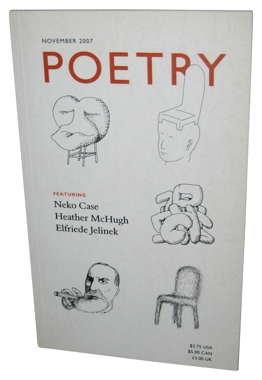 Poetry November 2007 Paperback Magazine Book