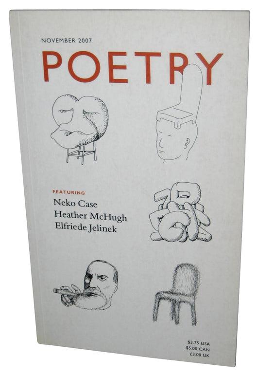 Poetry November 2007 Paperback Magazine Book