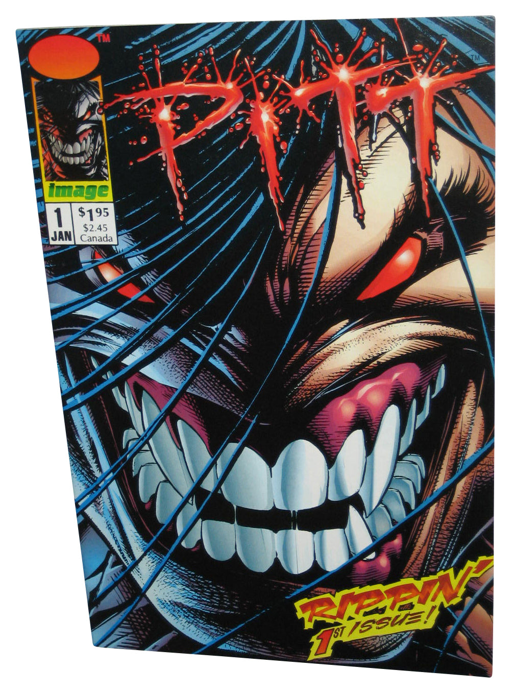 Pitt Image Comics (1993) Rippin' 1st Issue Comic Book #1
