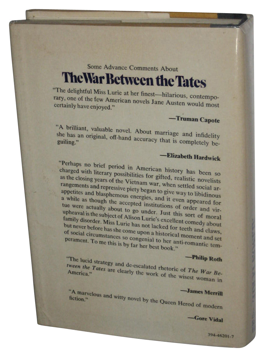 The War Between The Tates Novel Hardcover Book - (Alison Lurie)