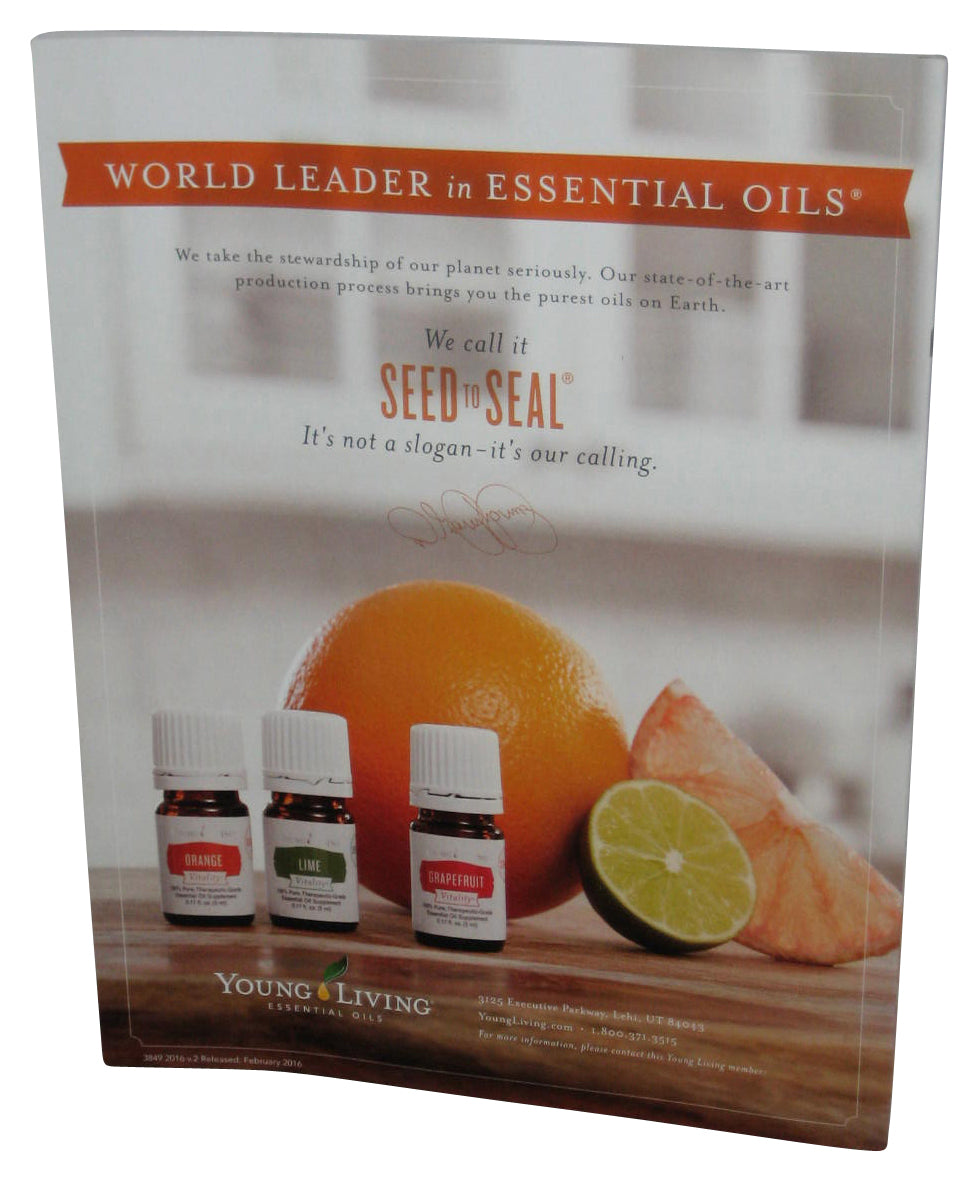 Young Living Essential Oils Product Guide 2016 Paperback Magazine Book