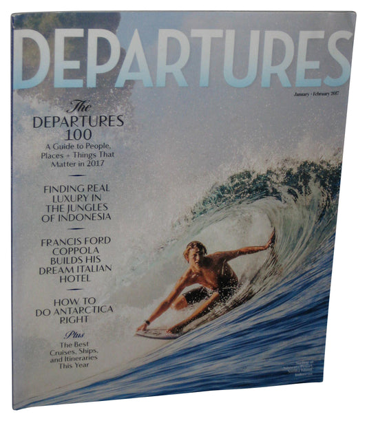 Departures January February 2017 Paperback Magazine Book