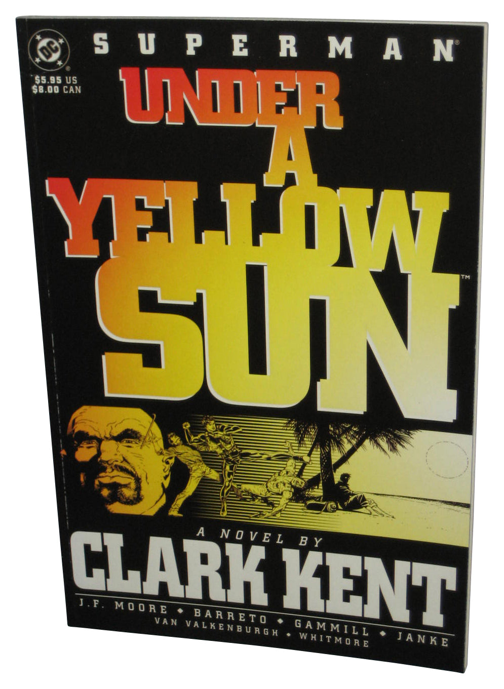DC Comics Superman Under A Yellow Sun (1998) Paperback Book - (Clark Kent)