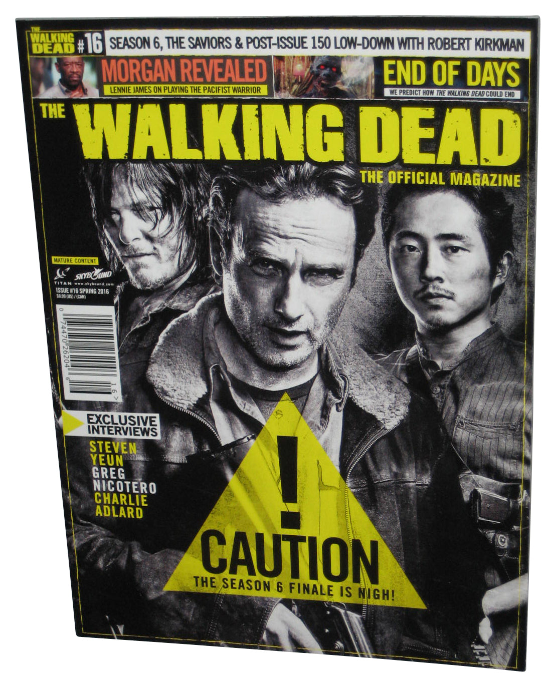 The Walking Dead Spring 2016 Official Magazine Book #16