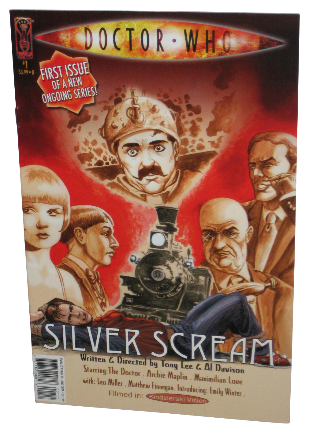 Doctor Who First Issue (2009) Silver Scream IDW Comic Book #1 - (Al Davison Cover B)