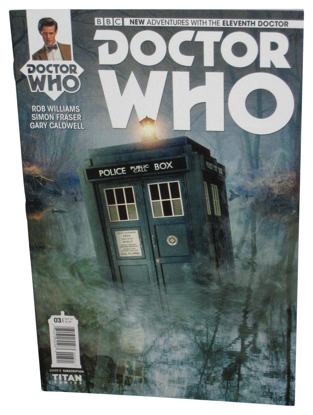Doctor Who The Eleventh Doctor Adventures October 2014 Comic Book #3 - (Cover B)