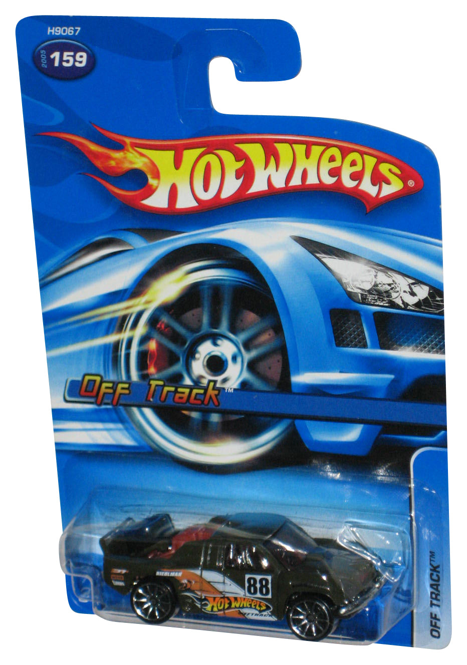 Hot Wheels Off Track (2005) Mattel Green Toy Car #159