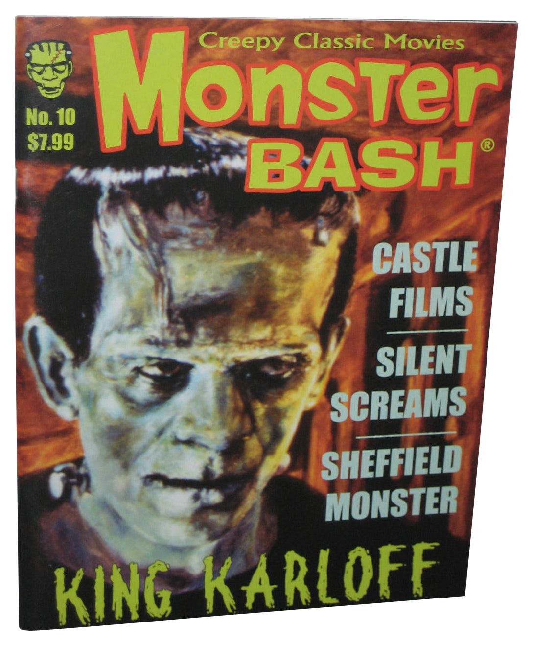 Monster Bash Creepy Classic Movies (2010) Magazine Book #10 - (King Karloff)