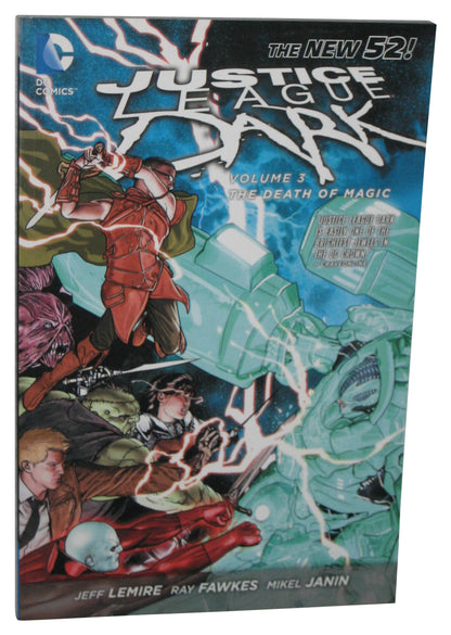 DC Comics Justice League Dark Vol. 3 The Death of Magic (2014) Paperback Book