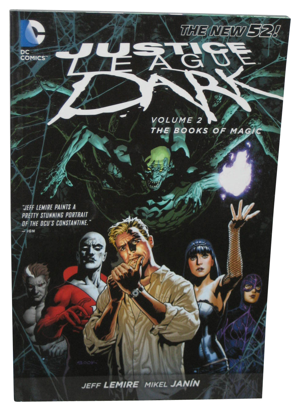 DC Comics Justice League Dark Vol. 2 The Books of Magic (2013) Paperback Book