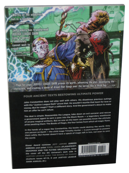 DC Comics Justice League Dark Vol. 2 The Books of Magic (2013) Paperback Book