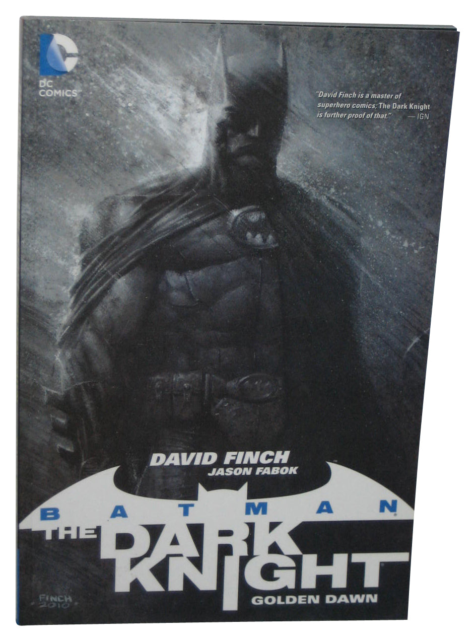 DC Comics Batman The Dark Knight Golden Dawn (2013) Paperback Book