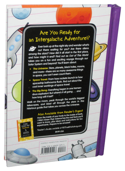 Out of This World All The Cool Stuff About Space You Want To Know (2012) Readers Digest Hardcover Book