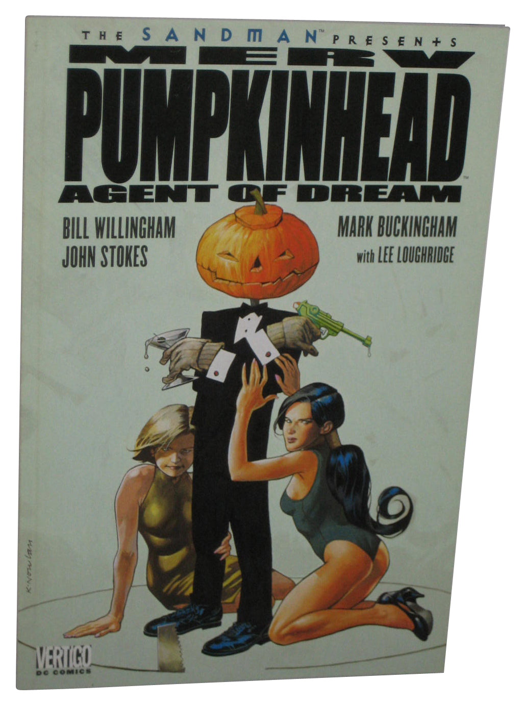 Merv Pumpkinhead Agent of Dream Sandman Series (2000) Paperback Book