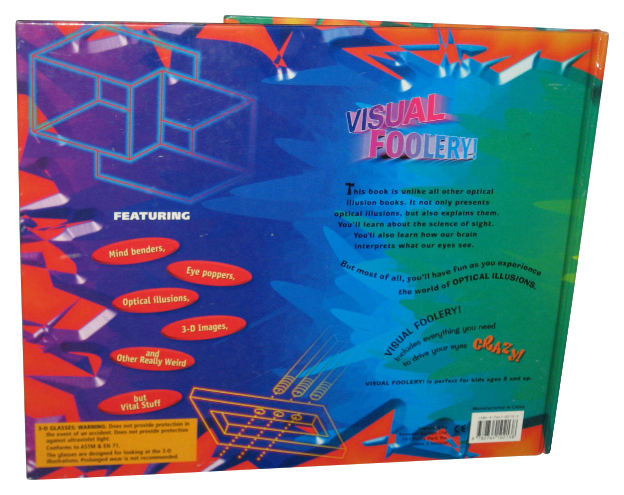 Visual Foolery (2007) Kids Children Hardcover Book