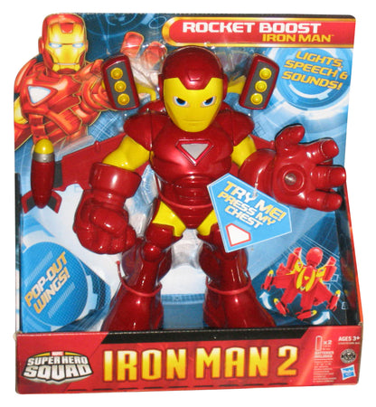 Marvel Comics Iron Man (2010) Super Hero Squad Rocket Boost Iron Man Figure
