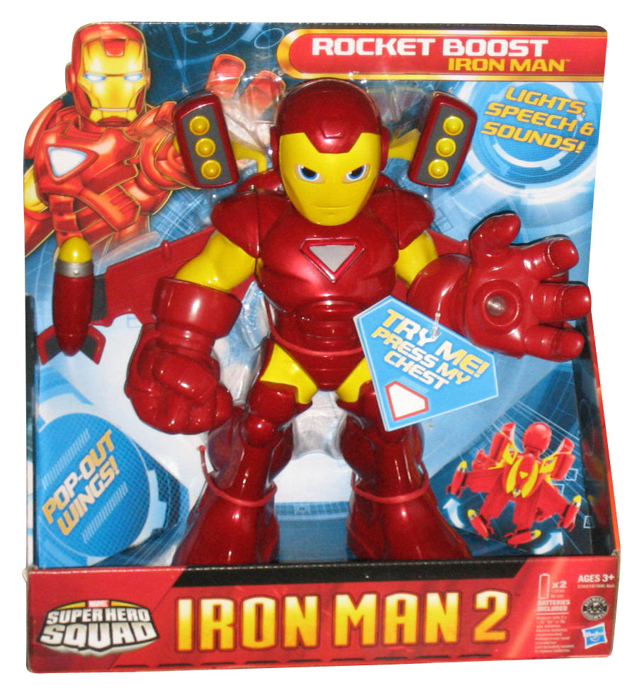 Marvel Comics Iron Man (2010) Super Hero Squad Rocket Boost Iron Man Figure