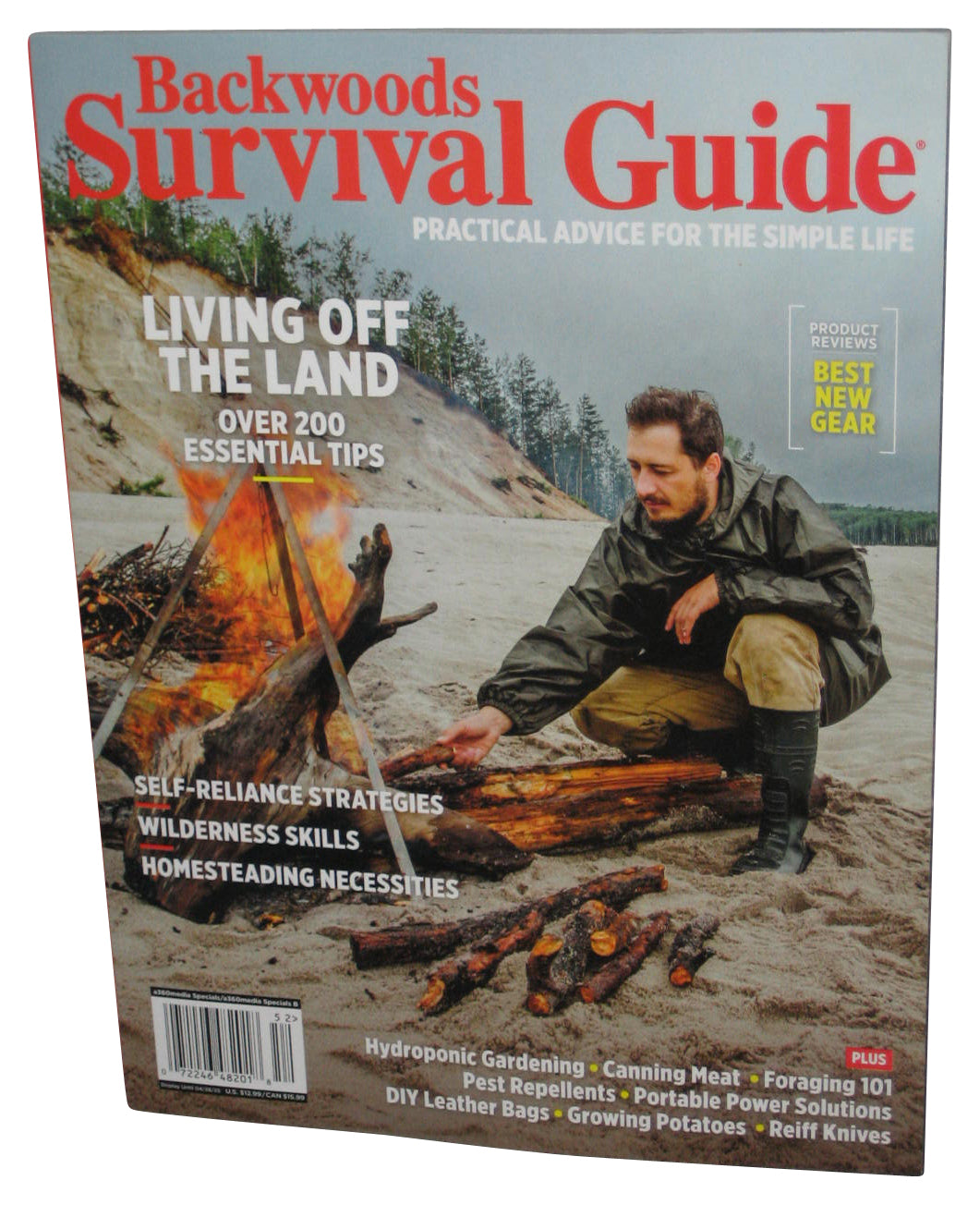 Backwoods Survival Guide Living Off The Land (2025) Magazine Book Issue 52
