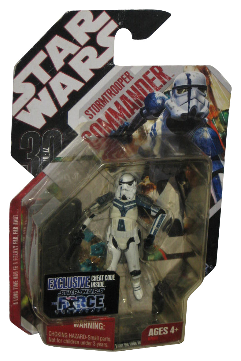 Star Wars Force Unleashed (2007) Stormtrooper Commander Exclusive Figure - (Minor Wear)