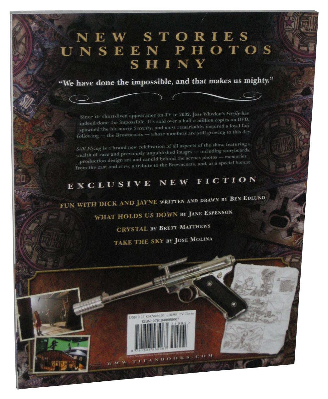 Firefly Still Flying (2010) Paperback Book - (A Celebration of Joss Whedon’s Acclaimed TV Series)