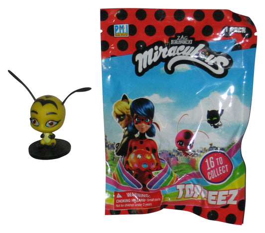 Miraculous Ladybug Pollen Bee Kwami Toppeez (2021) PMI Kids World Yellow Mini Figure